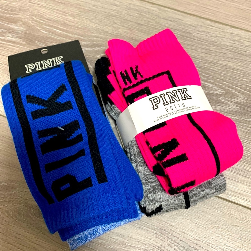 Bundle !4 pairs VS PINK  sock